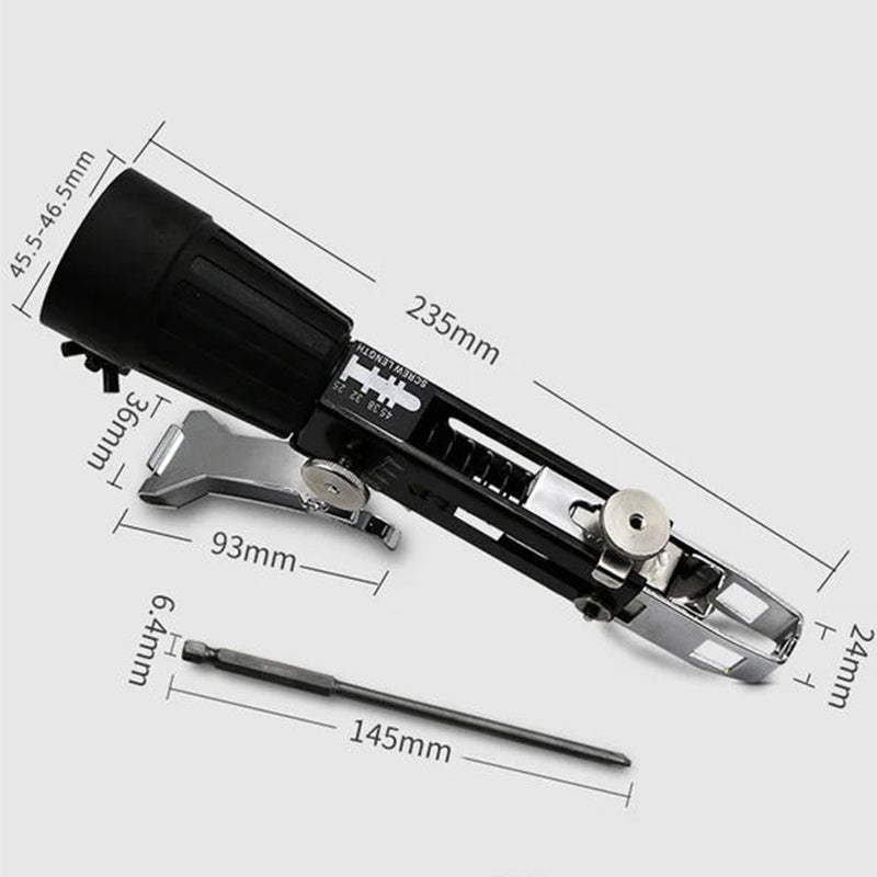 Automatischer Ketten-Nagelpistolen-Adapter für Bohrmaschinen