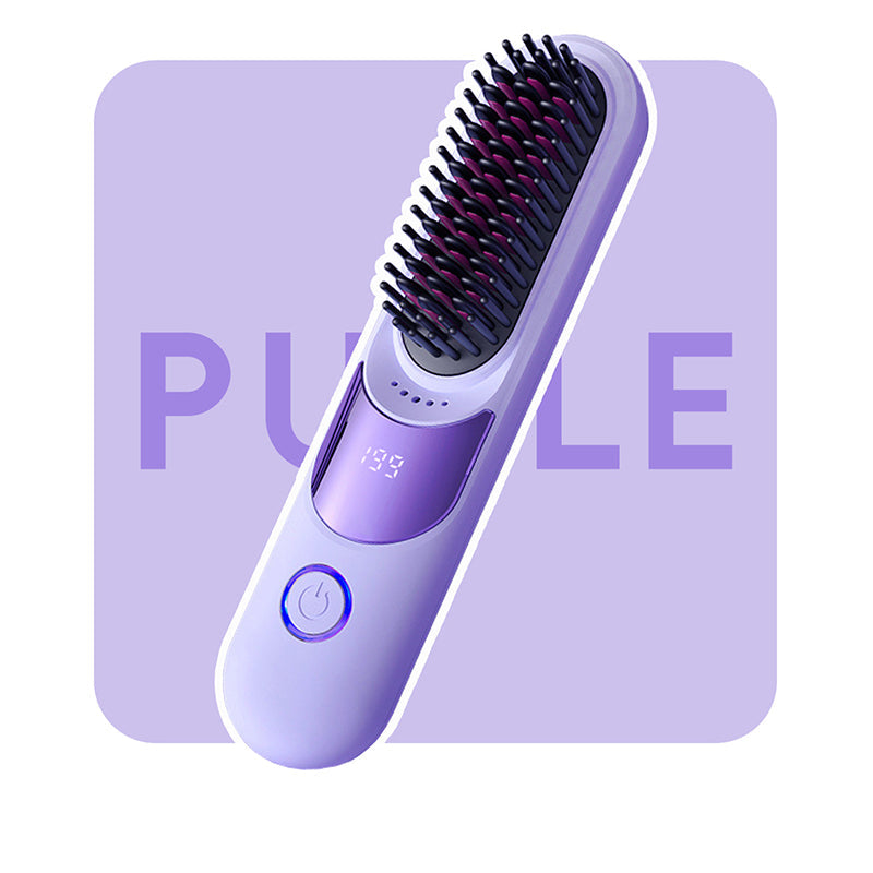 Temp Anti-Scald Ionic Hair Straightening Comb