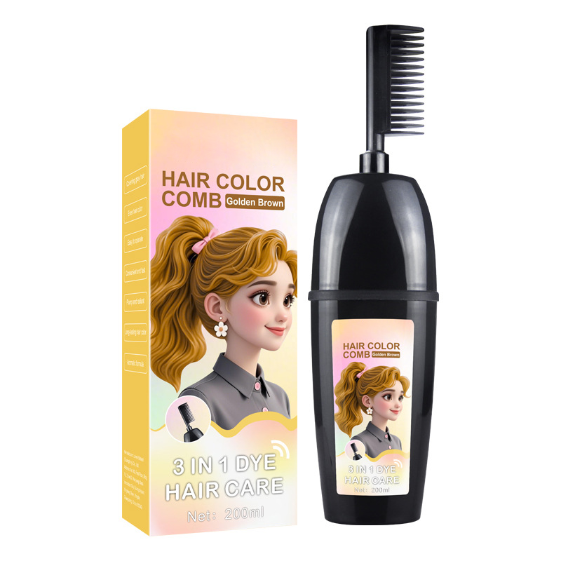 Muttertagsangebot🎁 2+1 GRATIS!! 💇♀️ 3-in-1 Haarfarbenkamm | Färben, Mischen & Auftragen in einem Schritt – Einfache Anwendung zu Hause