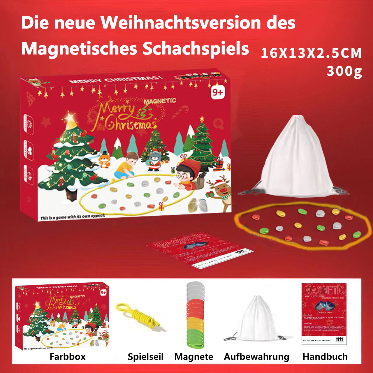 💝Bestes Spiel💝Magnetisches Schachspiel