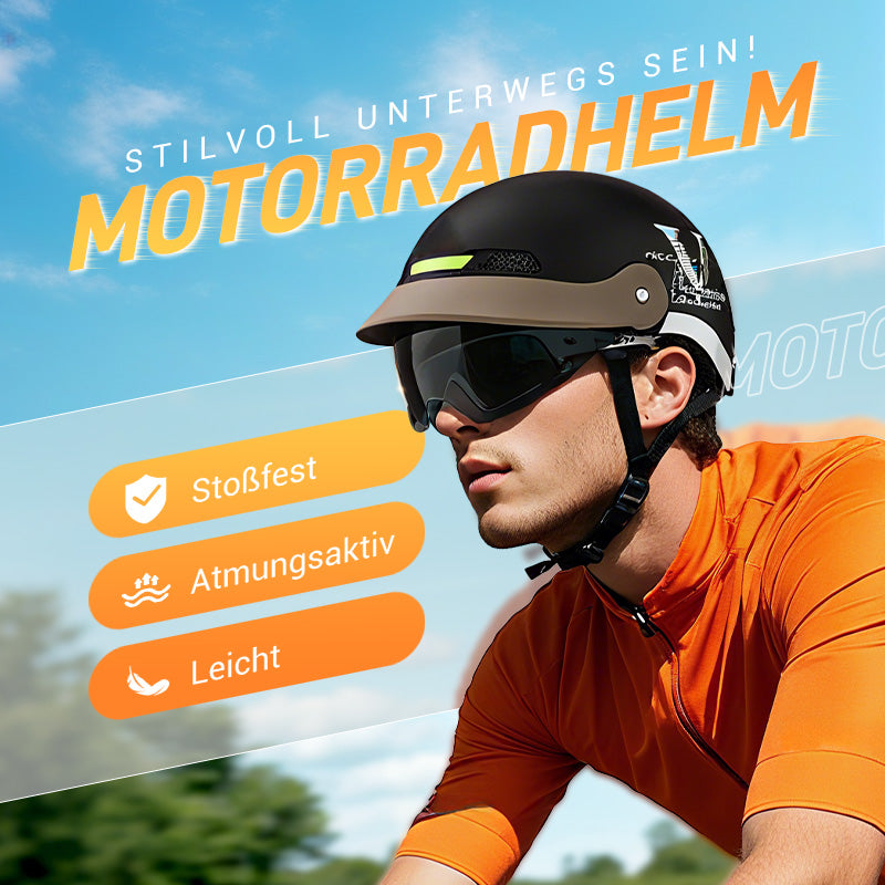💥 50 % Rabatt + versandkostenfrei! 🛡️ Leichter, stoßfester Motorradhelm – atmungsaktiv & stylisches Design für sicheren Fahrspaß 🏍️✨