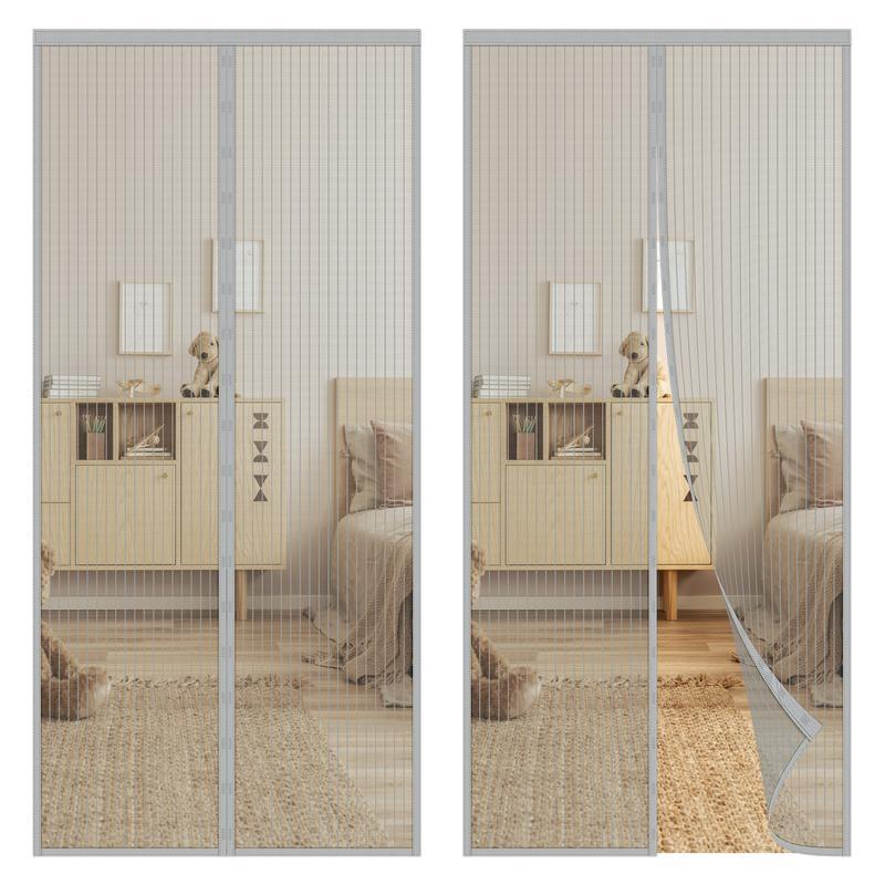 🦟 50% RABATT! 🧲 Verstärkter magnetischer Mückenschutz-Vorhang – Einfache Montage ohne Bohren 🏡
