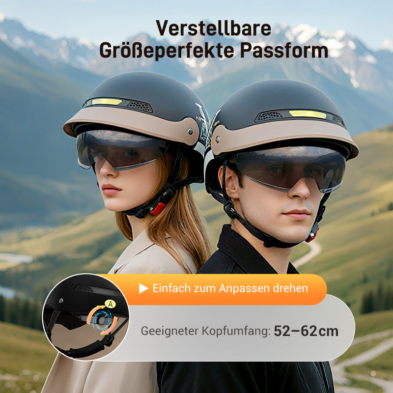 💥 50 % Rabatt + versandkostenfrei! 🛡️ Leichter, stoßfester Motorradhelm – atmungsaktiv & stylisches Design für sicheren Fahrspaß 🏍️✨