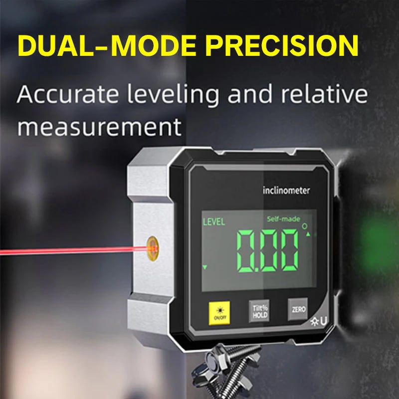 ⌛ Nur noch 3 Tage – 50 % auf alles! ⏰Mini LCD Digital Neigungsmesser Winkelmesser