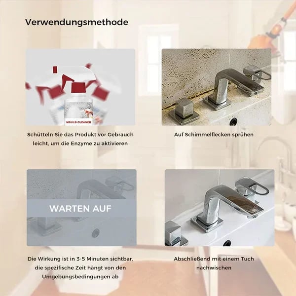 🍃Kaufen 2 bekommen 1 gratis🦠Schimmel- und Mehltau-Entferner Schaumspray
