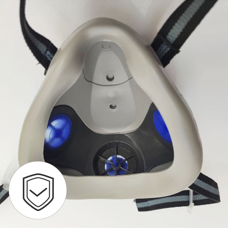 💎 40% RABATT! ⛑️ Aktivkohle-Anti-Staub-Doppeltank-Gasmaske – Doppelfilter, Gas- & Partikelschutz, inkl. Schutzbrille 🔥
