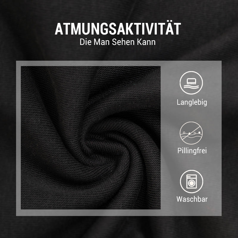🎉Slim Fit Langarm-T-Shirt für Herren mit Stehkragen