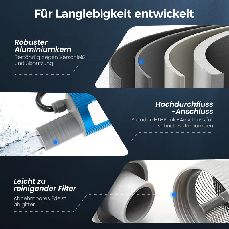 Nur diese Woche: 50 % Rabatt-🔥 Hochleistungs-Öl-Wasserpumpensatz