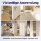 4er Set Topfscharniere mit Schrauben