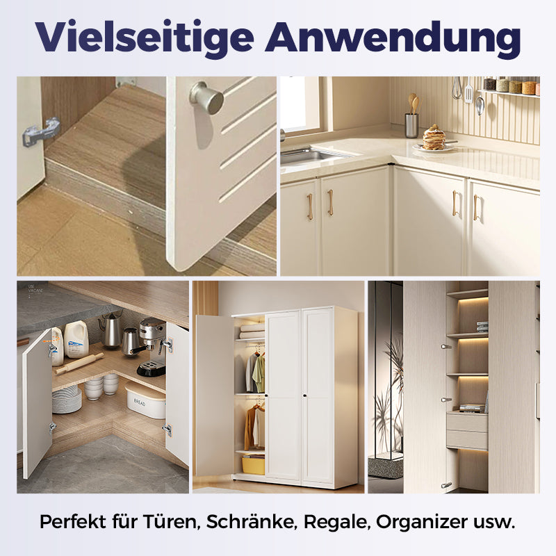 4er Set Topfscharniere mit Schrauben