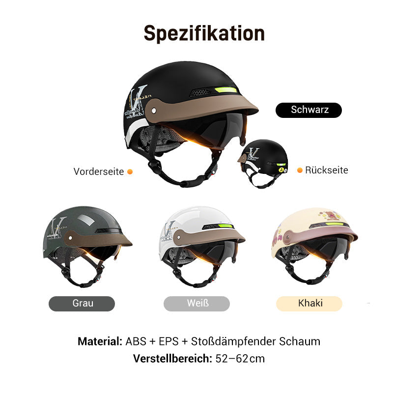 💥 50 % Rabatt + versandkostenfrei! 🛡️ Leichter, stoßfester Motorradhelm – atmungsaktiv & stylisches Design für sicheren Fahrspaß 🏍️✨