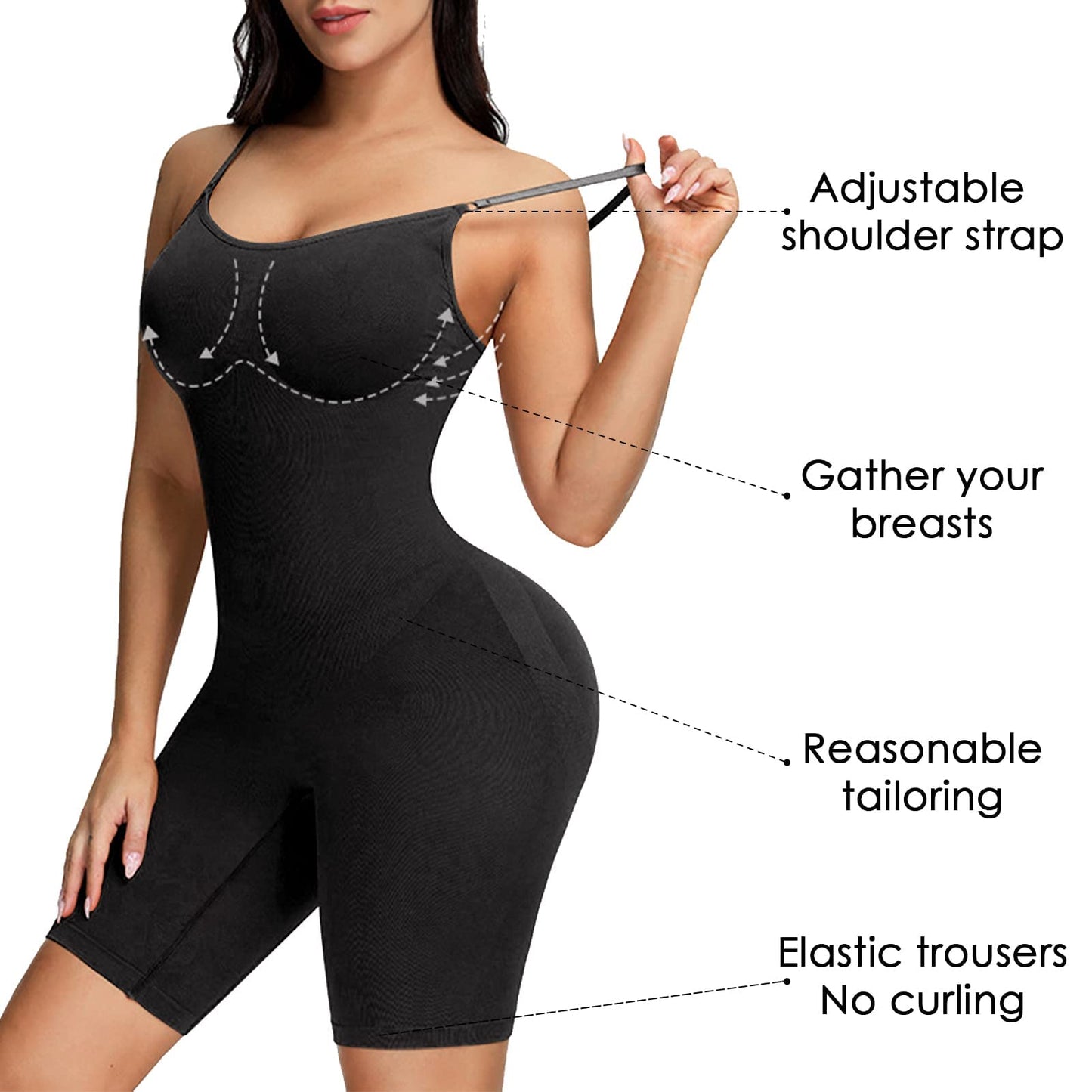 👗✨ Figurformender Bodysuit – Sanduhr-Silhouette + Ultimativer Komfort + Selbstvertrauen-Booster! ✨