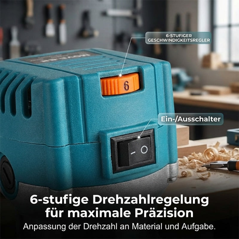 🛠️ Leistungsstarke 800W Holzbearbeitungsfräse 🎯 Komplettes Fräser- & Kantenfräserset