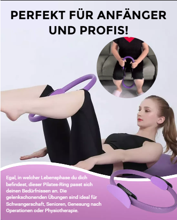 💪🌸 Formen, stärken, Haltung verbessern – der All-in-One-Pilatesring für jedes Level! 🌿✨ Nachhaltig & effektiv für zuhause.