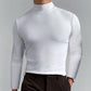 🎉Slim Fit Langarm-T-Shirt für Herren mit Stehkragen