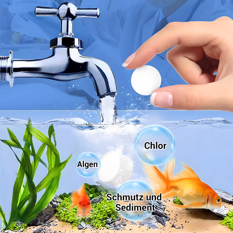 🚀Kaufen 5 und erhalten 5 gratis♻️💧Leistungsstarke Wasserreinigungstablette für Aquarien