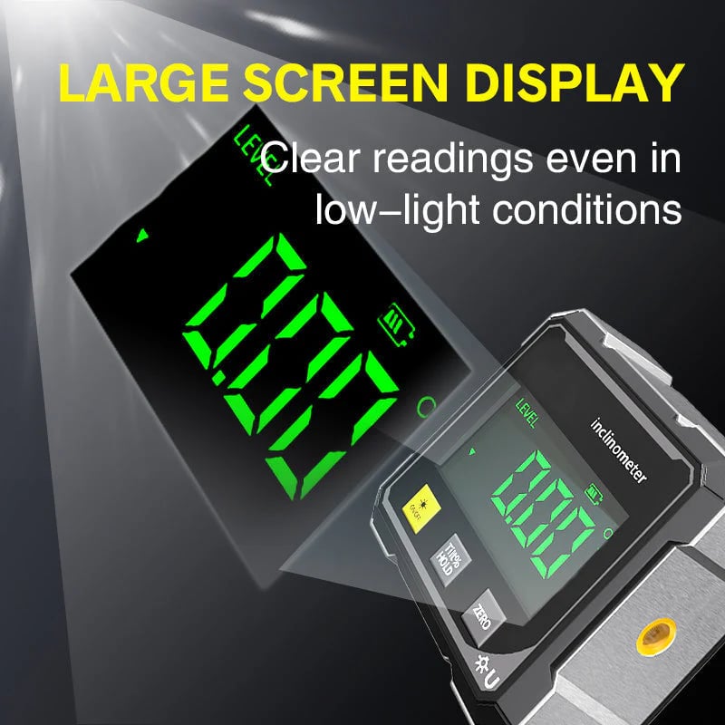 ⌛ Nur noch 3 Tage – 50 % auf alles! ⏰Mini LCD Digital Neigungsmesser Winkelmesser