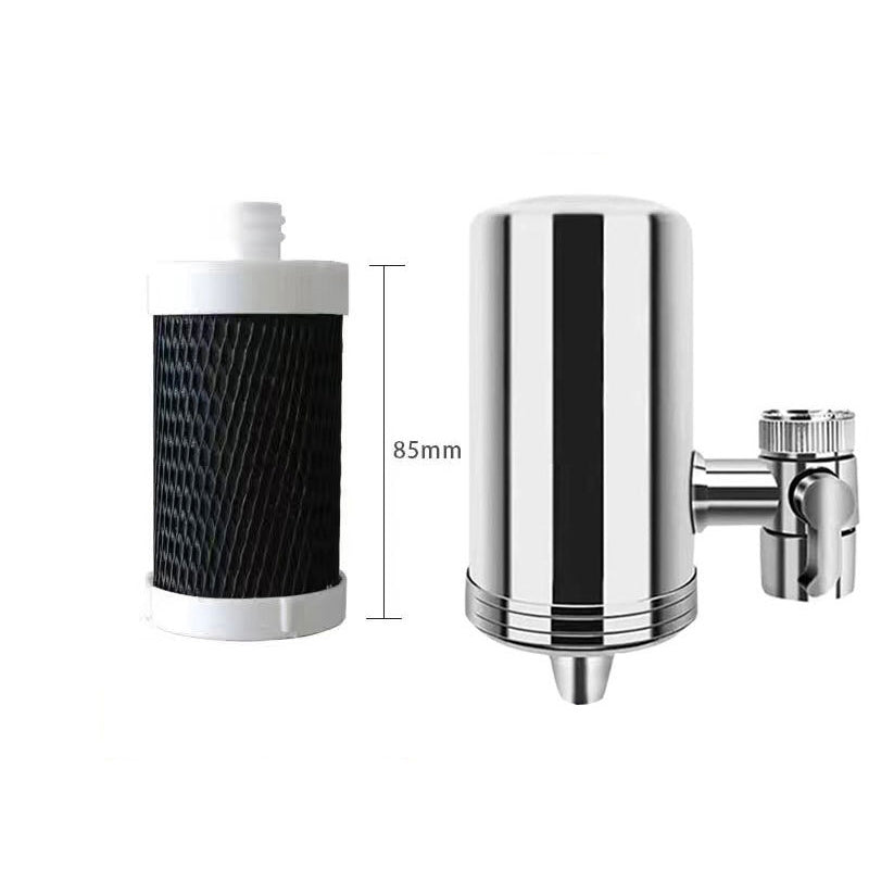 🔥Heißer Verkauf – 50 % Rabatt!🔥Installationsfreier Edelstahl-Wasserhahnfilter für den Haushalt