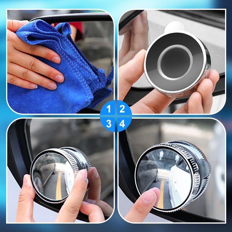 🚗 50% RABATT! 🔍 Premium-Rückspiegel mit Assist-Funktion – Breitere Sicht, Einfache Montage & Sichereres Einparken ✅