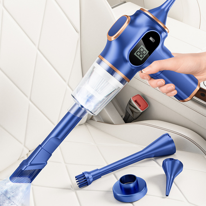 🔋✨ Kabelloser Handstaubsauger mit Saug- & Blasfunktion – Leistungsstark, Vielseitig Einsetzbar & Einfache Leerung 🏎️
