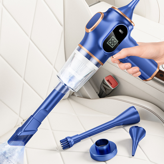 🔋✨ Kabelloser Handstaubsauger mit Saug- & Blasfunktion – Leistungsstark, Vielseitig Einsetzbar & Einfache Leerung 🏎️