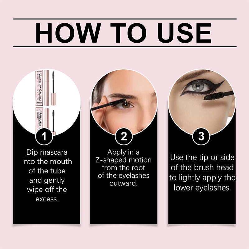 💜KAUFEN SIE 1, BEKOMMEN SIE 1 GRATIS💜Natürliche, lang anhaltende Wimperntusche