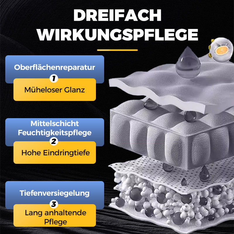 ✨ Reinigungs- & Pflegecreme für Leder - Tiefenreinigung mit Natürlichen Ölen für Möbel, Autositze & Accessoires 🛋️🌟