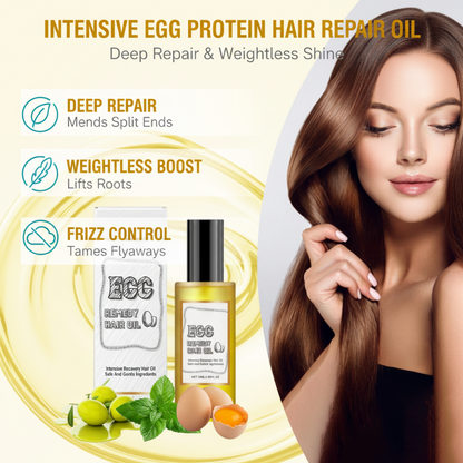 💆‍♀️ KAUF 2 ERHALT 3! ✨ HAARREPARATUROEL MIT EIPROTEIN - Intensive Feuchtigkeit & Glanz, Stärkt die Haarstruktur, Für Geschmeidiges und Gesundes Haar 🌿🧴