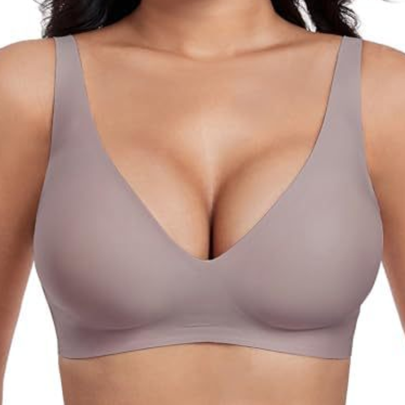 Frühjahrsaktion: 40 % Rabatt💕  der ultra-bequeme, drahtlose Damen-BH: nahtlos, Tief-V & Push-Up