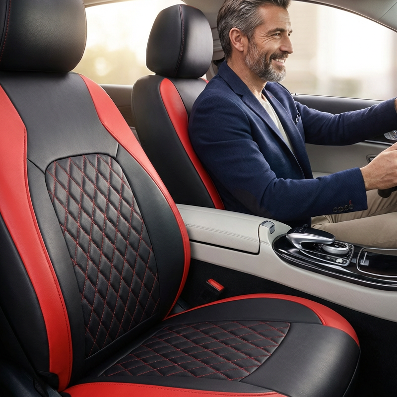 🚗 50% RABATT! 🛋️ 9-teiliges Leder-Autositzbezug-Set – Universelle Passform, Atmungsaktiv & Leicht zu Reinigen für Perfekten Innenraum ✨