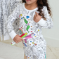✨ DIY-Cartoon-Pyjamas für Kinder – waschbarer Stoff für kreativen Spaß 🎨👧