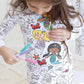 ✨ DIY-Cartoon-Pyjamas für Kinder – waschbarer Stoff für kreativen Spaß 🎨👧