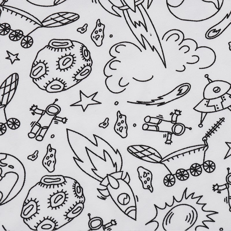 ✨ DIY-Cartoon-Pyjamas für Kinder – waschbarer Stoff für kreativen Spaß 🎨👧