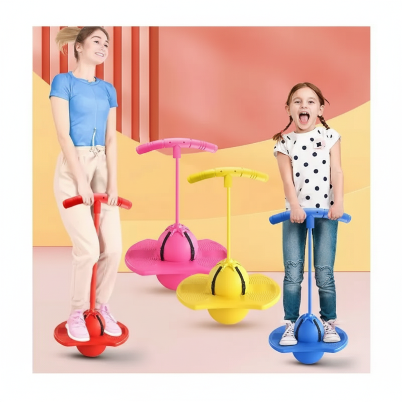 🤸‍♂️ 60% RABATT! 🎉 Pogo-Sprungball – Höhenverstellbar, Stabil & Spaß für Kinder & Erwachsene 🎈