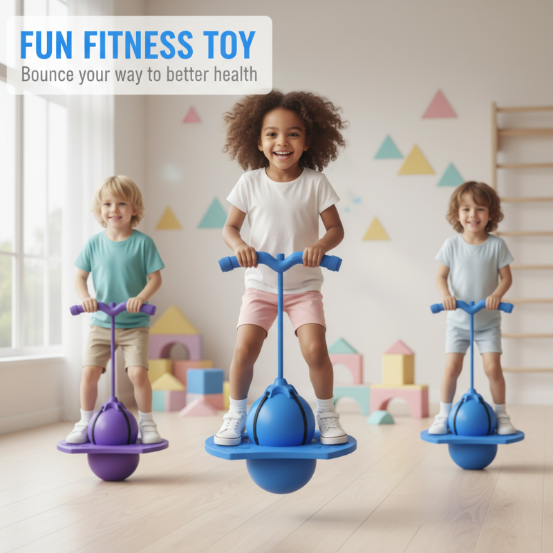 🤸‍♂️ 60% RABATT! 🎉 Pogo-Sprungball – Höhenverstellbar, Stabil & Spaß für Kinder & Erwachsene 🎈