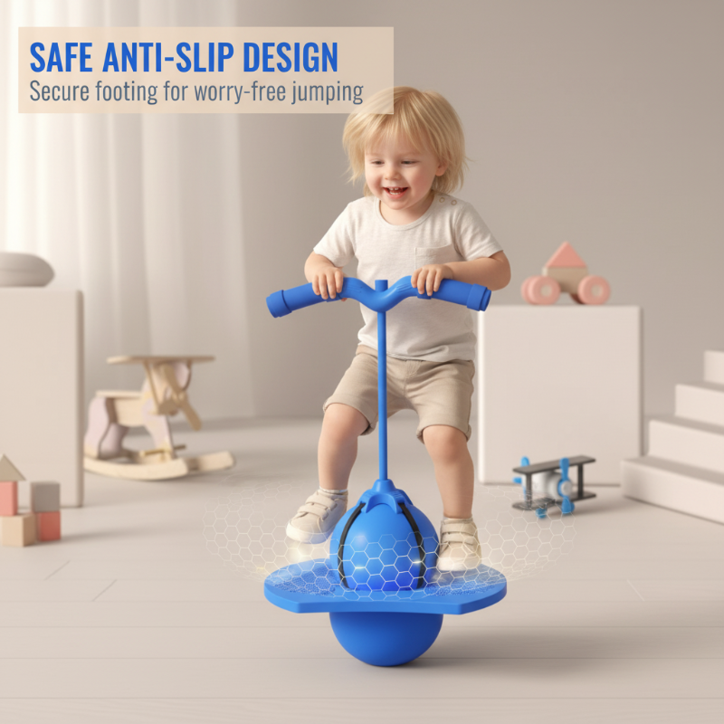 🤸‍♂️ 60% RABATT! 🎉 Pogo-Sprungball – Höhenverstellbar, Stabil & Spaß für Kinder & Erwachsene 🎈