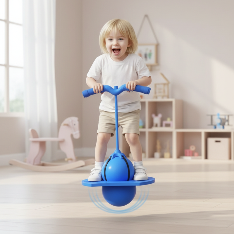 🤸‍♂️ 60% RABATT! 🎉 Pogo-Sprungball – Höhenverstellbar, Stabil & Spaß für Kinder & Erwachsene 🎈