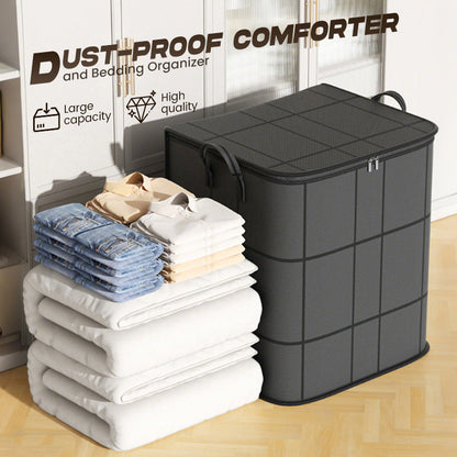 🧺 Muttertagsangebot-40% RABATT! 🛏️ Staubschutz-Aufbewahrungstaschen für Bettdecken, Kleidung & Bettwäsche – Großes Volumen, Robuster Vliesstoff & Platzsparend 🗄️