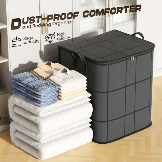 🧺 Muttertagsangebot-40% RABATT! 🛏️ Staubschutz-Aufbewahrungstaschen für Bettdecken, Kleidung & Bettwäsche – Großes Volumen, Robuster Vliesstoff & Platzsparend 🗄️