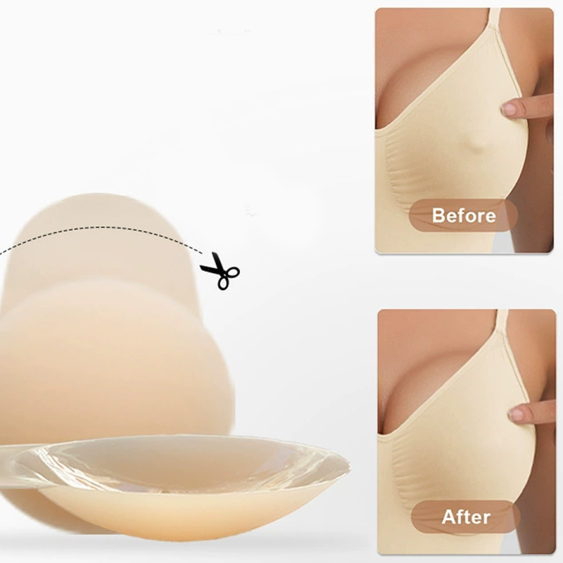 50 % Rabatt im Frühling-Nahtlose, selbstklebende Brustwarzenabdeckungen mit Push-up-Effekt für Damen
