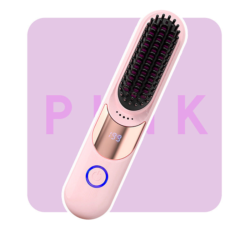 Temp Anti-Scald Ionic Hair Straightening Comb