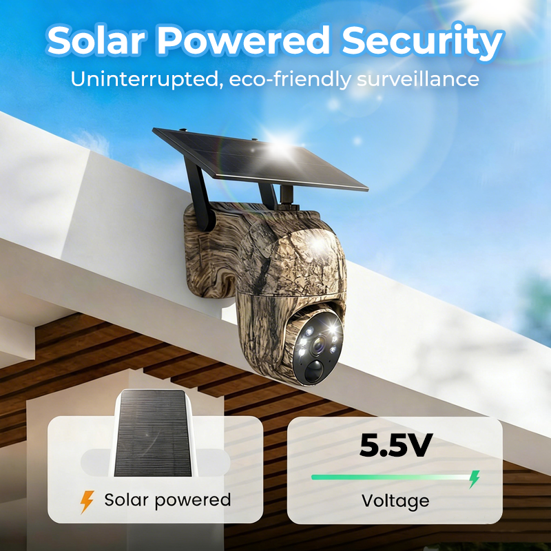 📹 50 % Rabatt für begrenzte Zeit! ☀️ Solarbetriebene PTZ-Kamera – 360°-Panorama, 4 Megapixel, wetterfest (IP66), mit Bewegungserkennung und Benachrichtigungen, keine monatlichen Gebühren, unterstützt Speicherkarten ✨