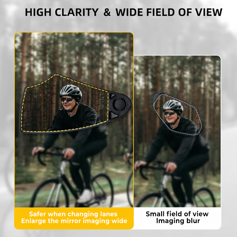 360° verstellbarer Fahrrad-Rückspiegel für den Lenker