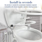 Frühjahrsaktion: 50 % Rabatt-Nichtelektrischer, hygienischer, selbstreinigender Bidet-Aufsatz für Toiletten mit Doppeldüse