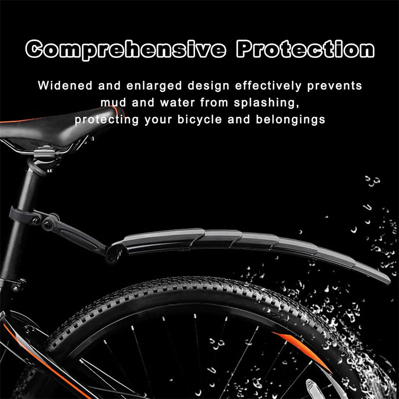 🔥Nur für kurze Zeit zum halben Preis🔥 Flexible und einziehbare Fahrradschutzbleche🚴‍♂️💦