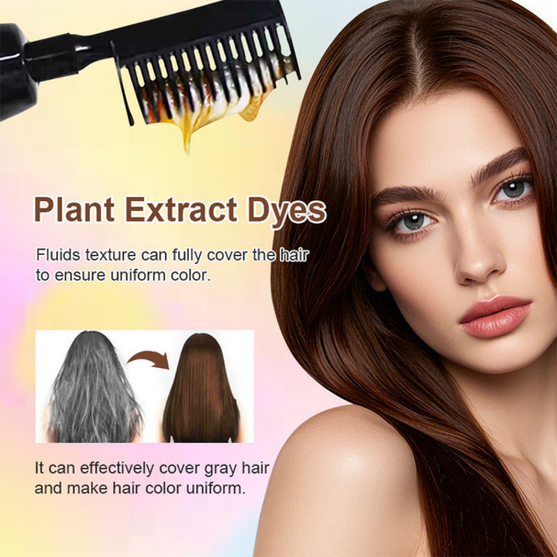 Muttertagsangebot🎁 2+1 GRATIS!! 💇‍♀️ 3-in-1 Haarfarbenkamm | Färben, Mischen & Auftragen in einem Schritt – Einfache Anwendung zu Hause