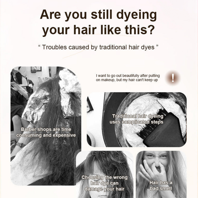 Muttertagsangebot🎁 2+1 GRATIS!! 💇‍♀️ 3-in-1 Haarfarbenkamm | Färben, Mischen & Auftragen in einem Schritt – Einfache Anwendung zu Hause