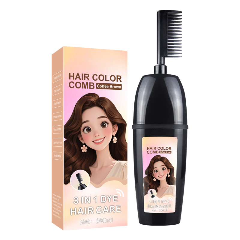 Muttertagsangebot🎁 2+1 GRATIS!! 💇‍♀️ 3-in-1 Haarfarbenkamm | Färben, Mischen & Auftragen in einem Schritt – Einfache Anwendung zu Hause
