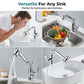 ⏳🔥 50% RABATT – NUR KURZE ZEIT! 🚰 Flexibler Armaturenkopf mit 360°-Drehung ✨ Modern, praktisch & einfach zu bedienen 💧